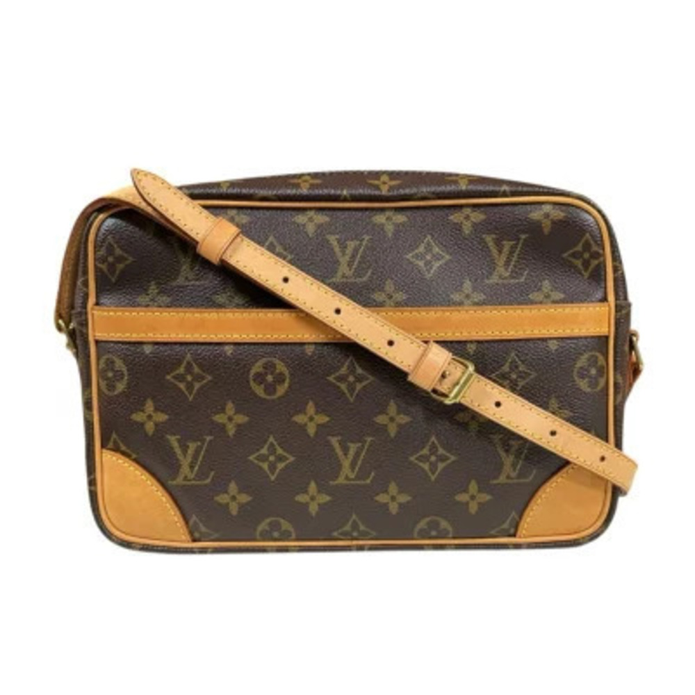 Louis Vuitton Trocadero Monogram Shoulder Bag Canvas Brown